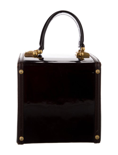 Gianni Versace Patent Leather Cosmetic Bag