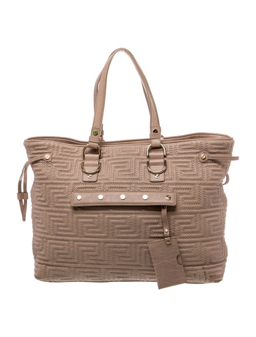 Gianni Versace Leather Tote