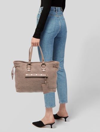 Gianni Versace Leather Tote