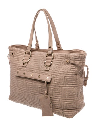 Gianni Versace Leather Tote