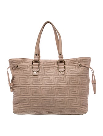 Gianni Versace Leather Tote