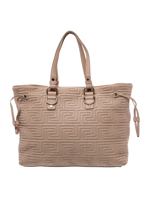 Gianni Versace Leather Tote