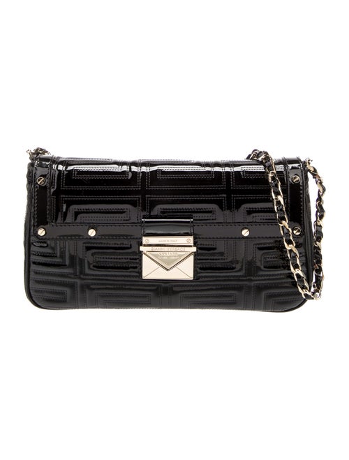 Gianni Versace Patent Leather Shoulder Bag