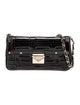 Gianni Versace Patent Leather Shoulder Bag