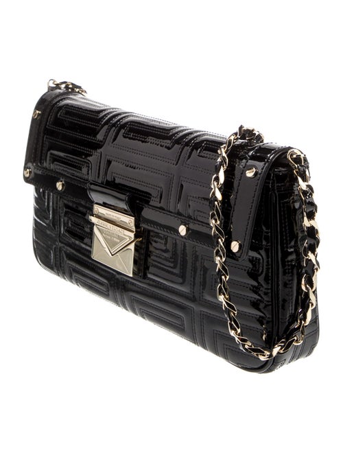 Gianni Versace Patent Leather Shoulder Bag