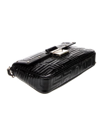 Gianni Versace Patent Leather Shoulder Bag