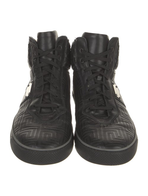 Gianni Versace Leather Sneakers