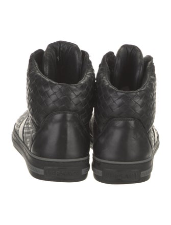 Gianni Versace Leather Sneakers