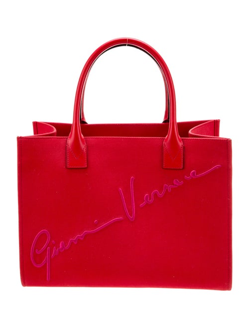 Gianni Versace Canvas Tote