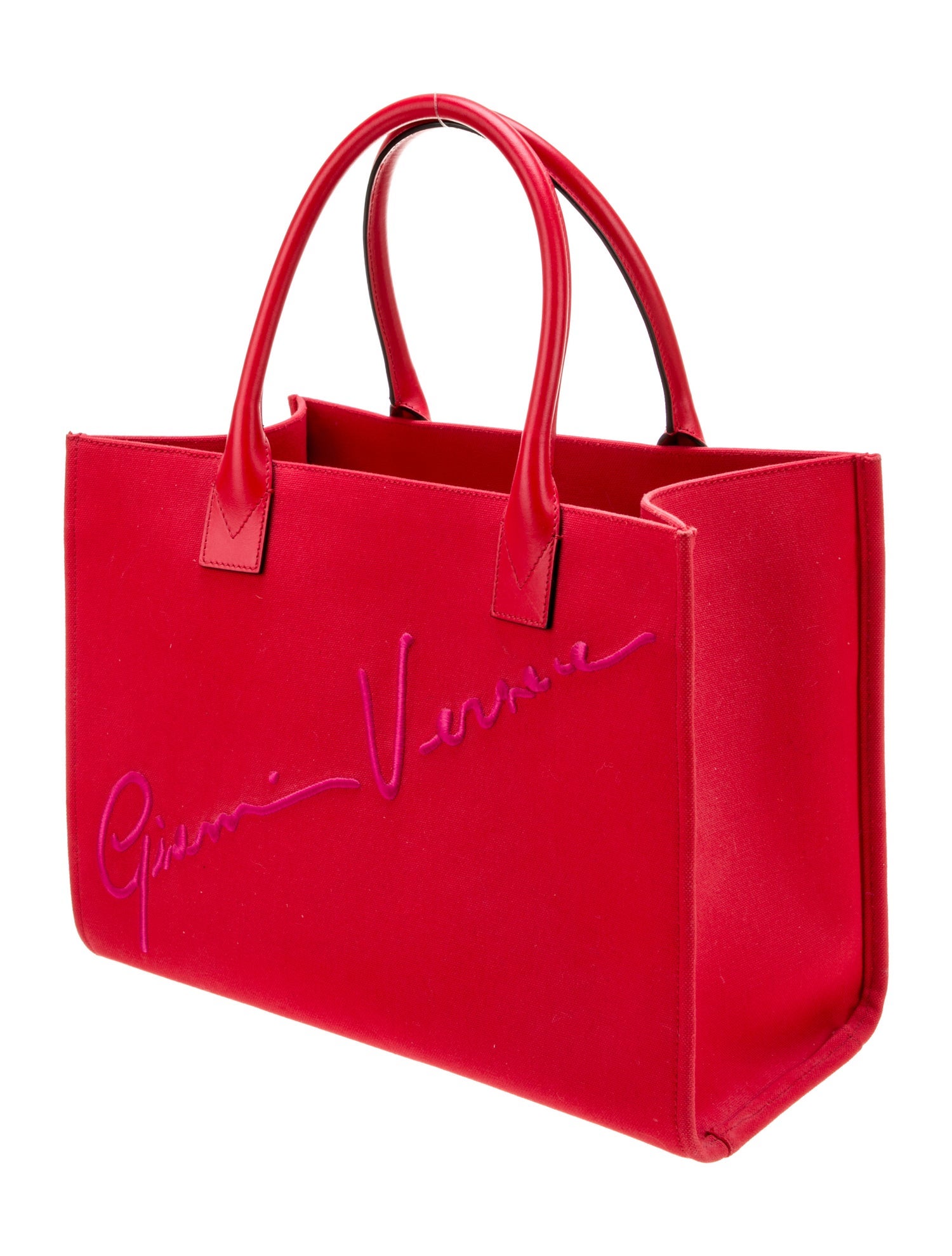 Gianni Versace Canvas Tote