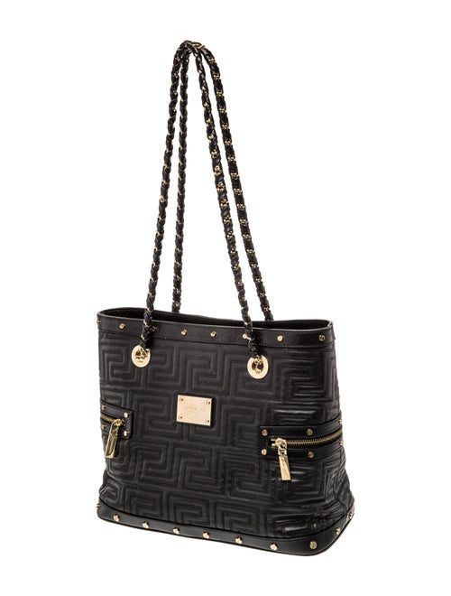 Gianni Versace Leather Shoulder Bag