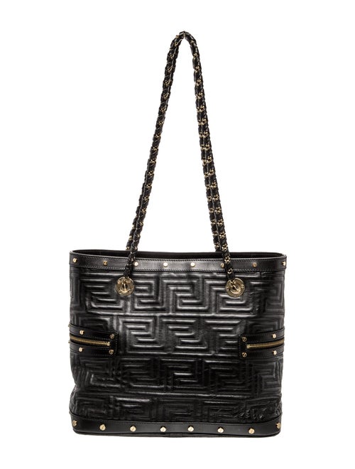 Gianni Versace Leather Shoulder Bag