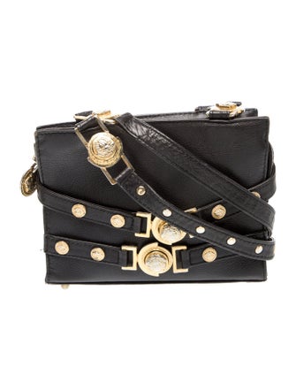 Gianni Versace Leather Shoulder Bag