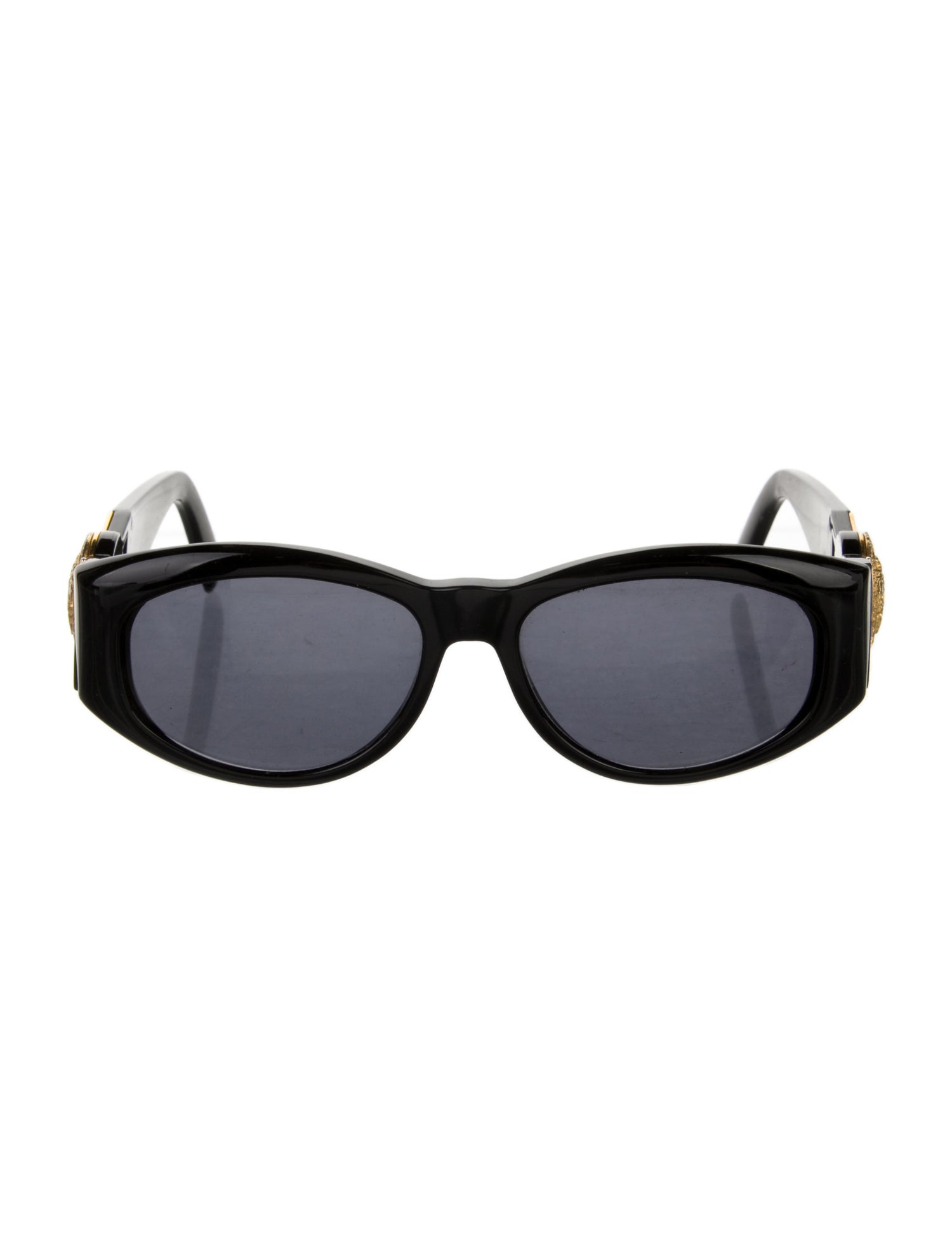 Gianni Versace Round Tinted Sunglasses