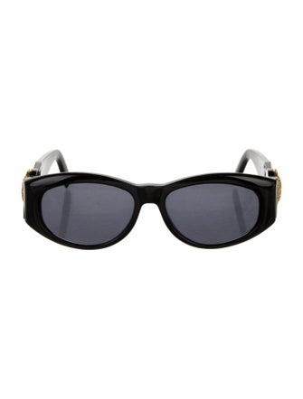 Gianni Versace Round Tinted Sunglasses