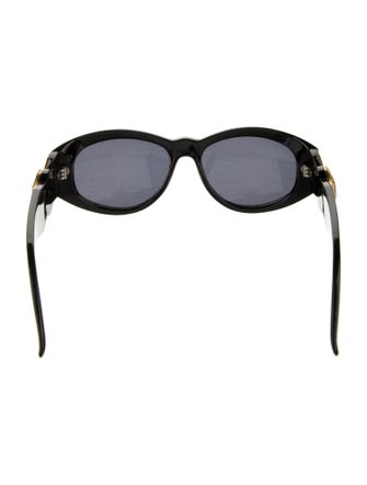 Gianni Versace Round Tinted Sunglasses