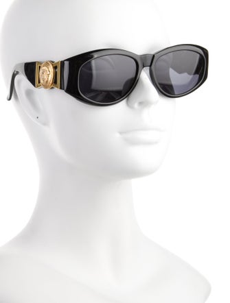 Gianni Versace Round Tinted Sunglasses
