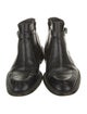 Gianni Versace Medusa Insignia Leather Boots