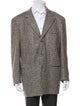 Gianni Versace 1990's Houndstooth Print Blazer