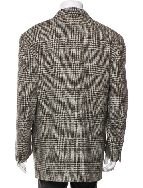 Gianni Versace 1990's Houndstooth Print Blazer