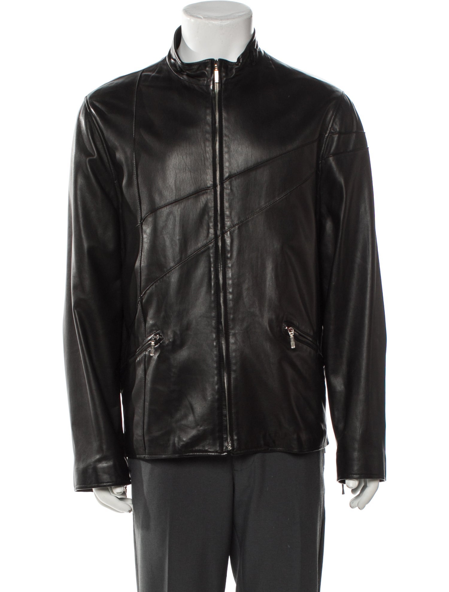 Gianni Versace Vintage 1990's Moto Jacket