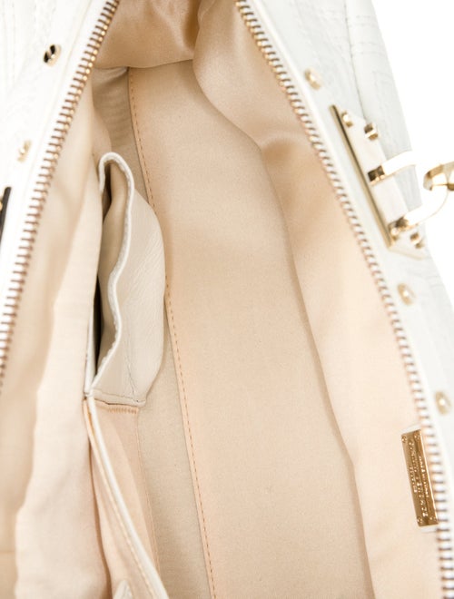 Gianni Versace Leather Top Handle Bag