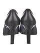 Gianni Versace Medusa Insignia Leather Pumps