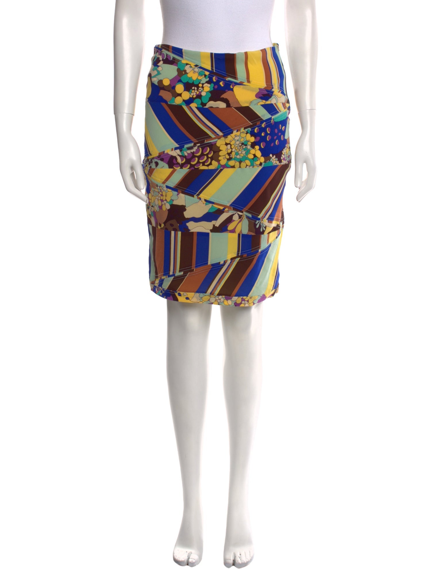 Gianni Versace Vintage Knee-Length Skirt
