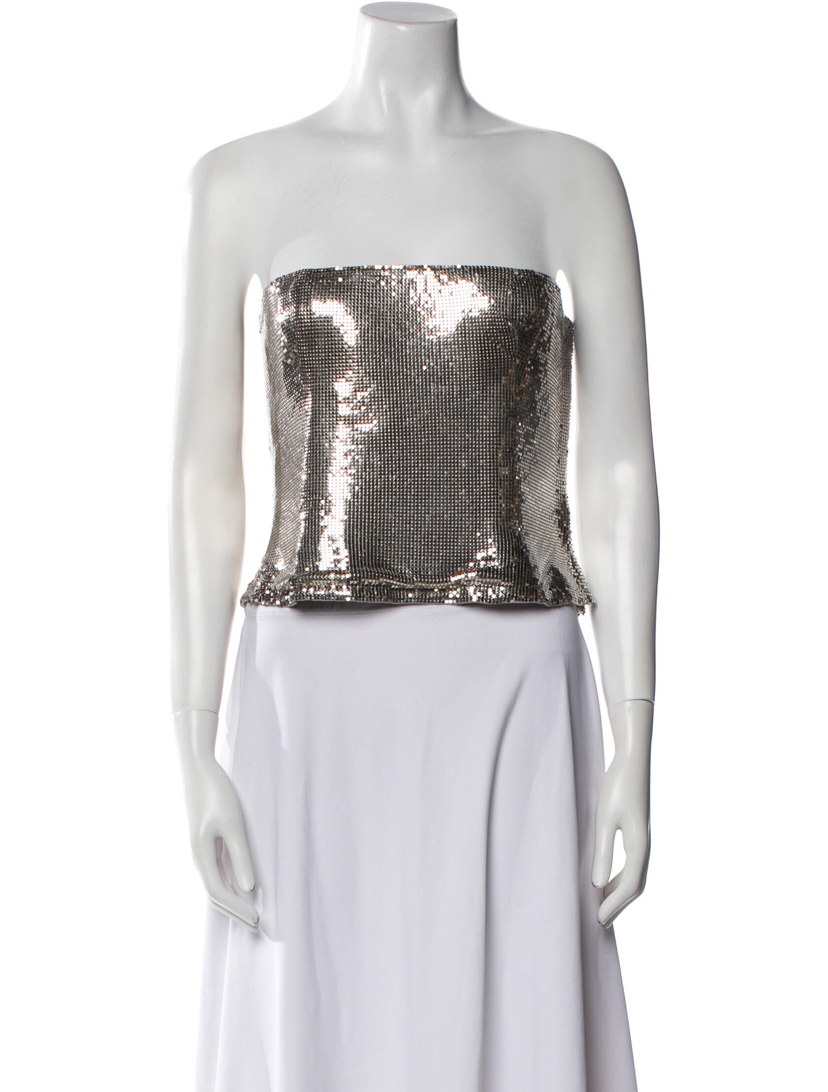 Gianni Versace Vintage 1998 Crop Top