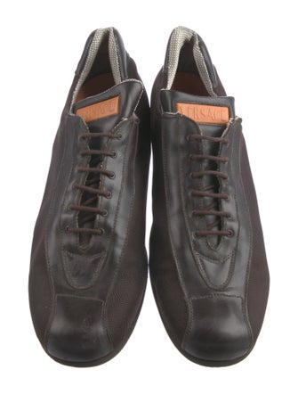 Gianni Versace Leather Sneakers