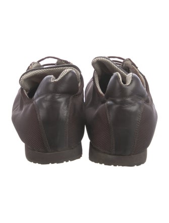 Gianni Versace Leather Sneakers