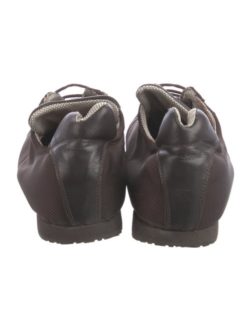 Gianni Versace Leather Sneakers