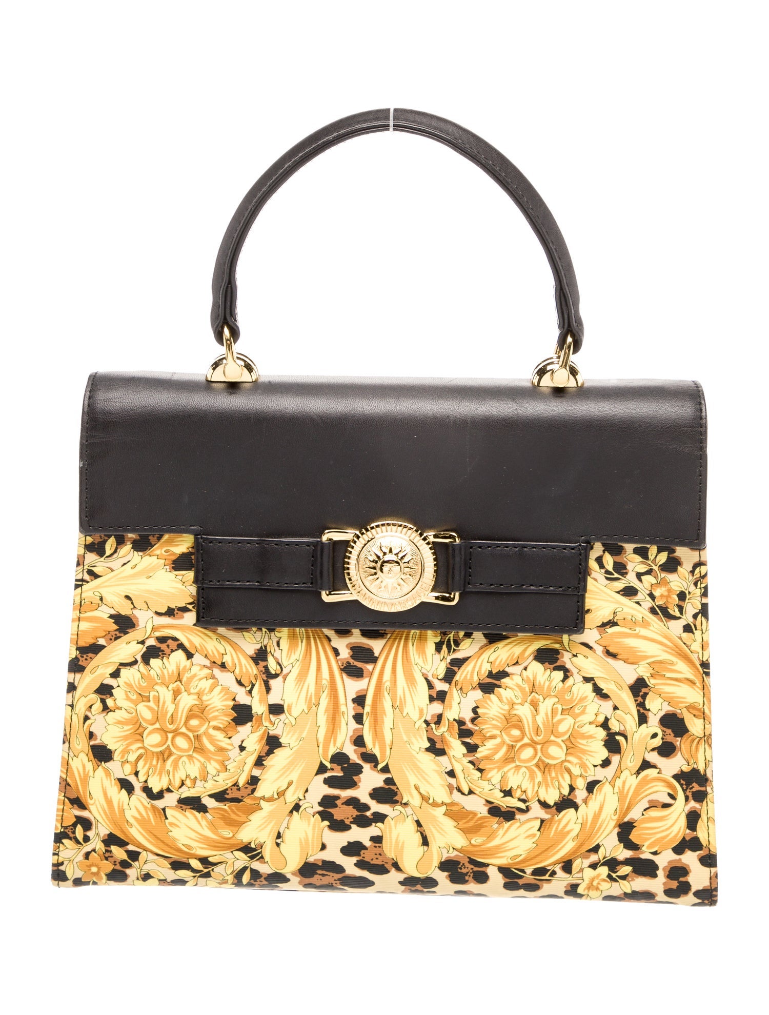 Gianni Versace Barocco Top Handle Bag
