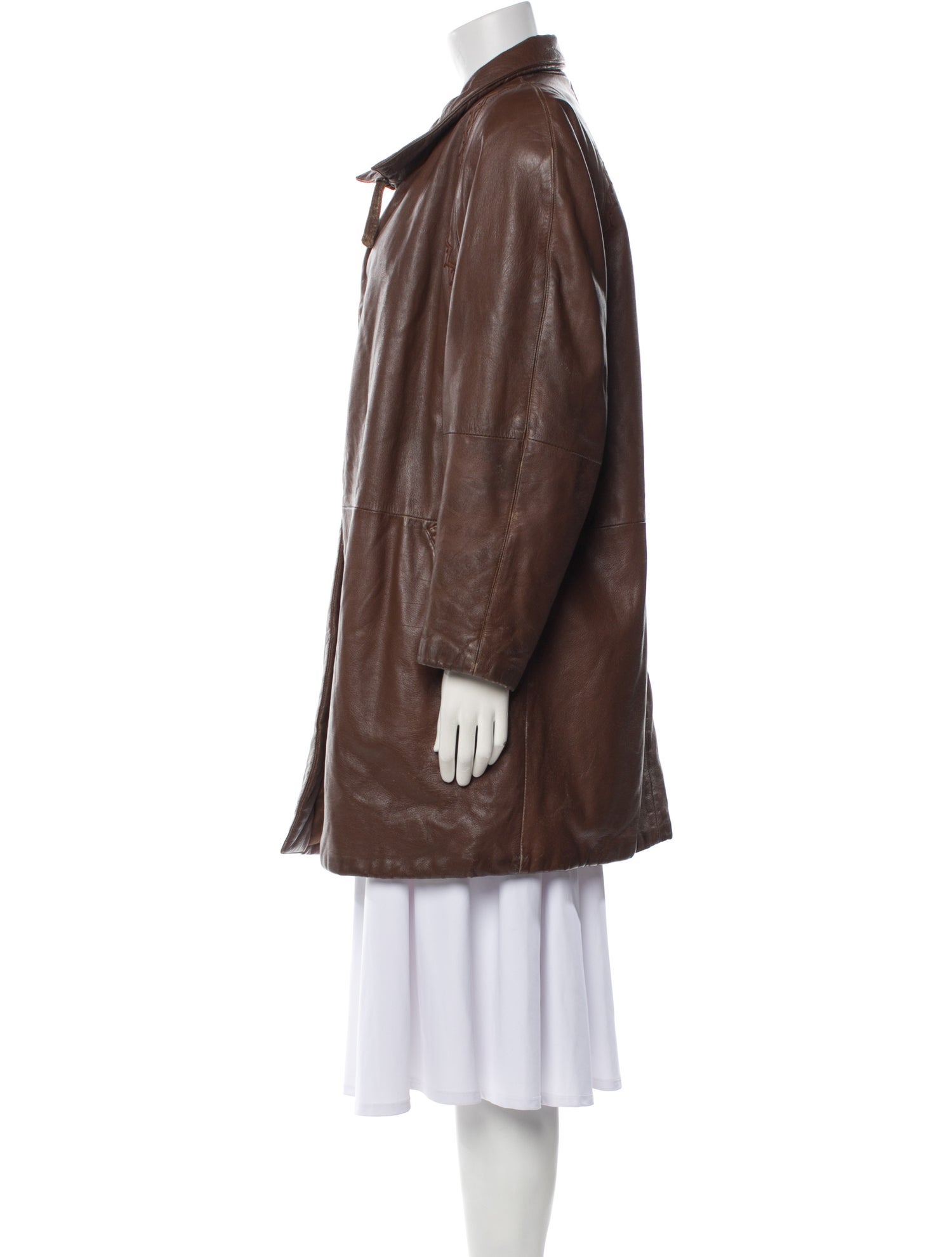 Gianni Versace Vintage 1980's Faux Fur Coat