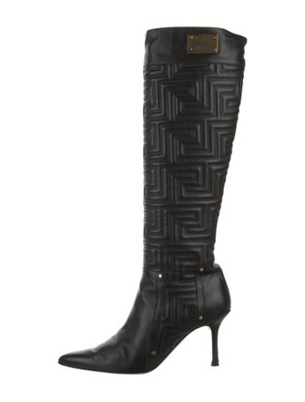 Gianni Versace Patent Leather Boots