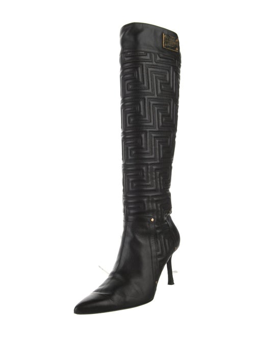Gianni Versace Patent Leather Boots