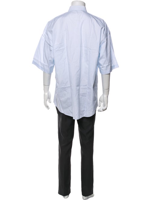 Gianni Versace Medusa Insignia Three-Quarter Sleeve Shirt