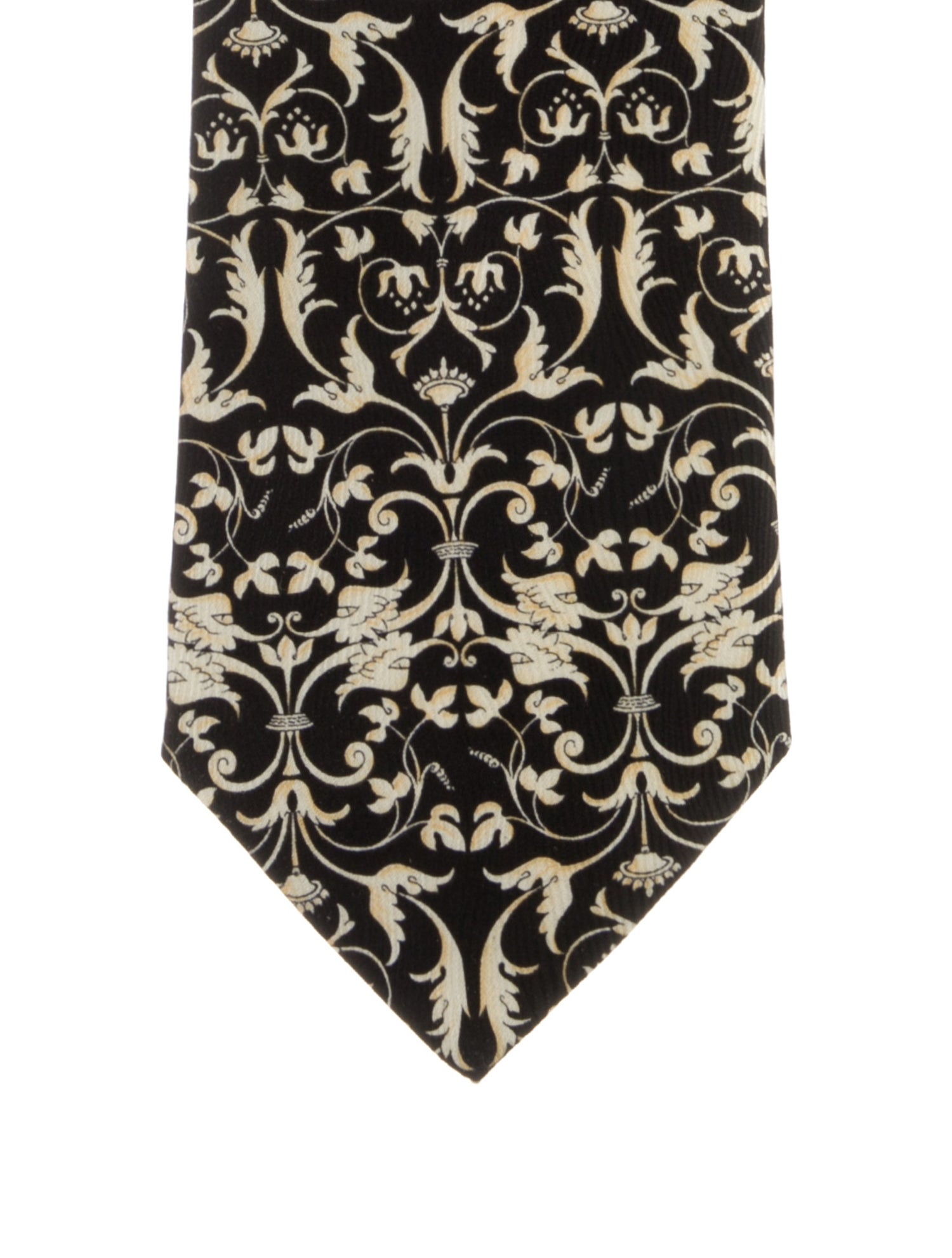 Gianni Versace Vintage Baroque Medusa Tie