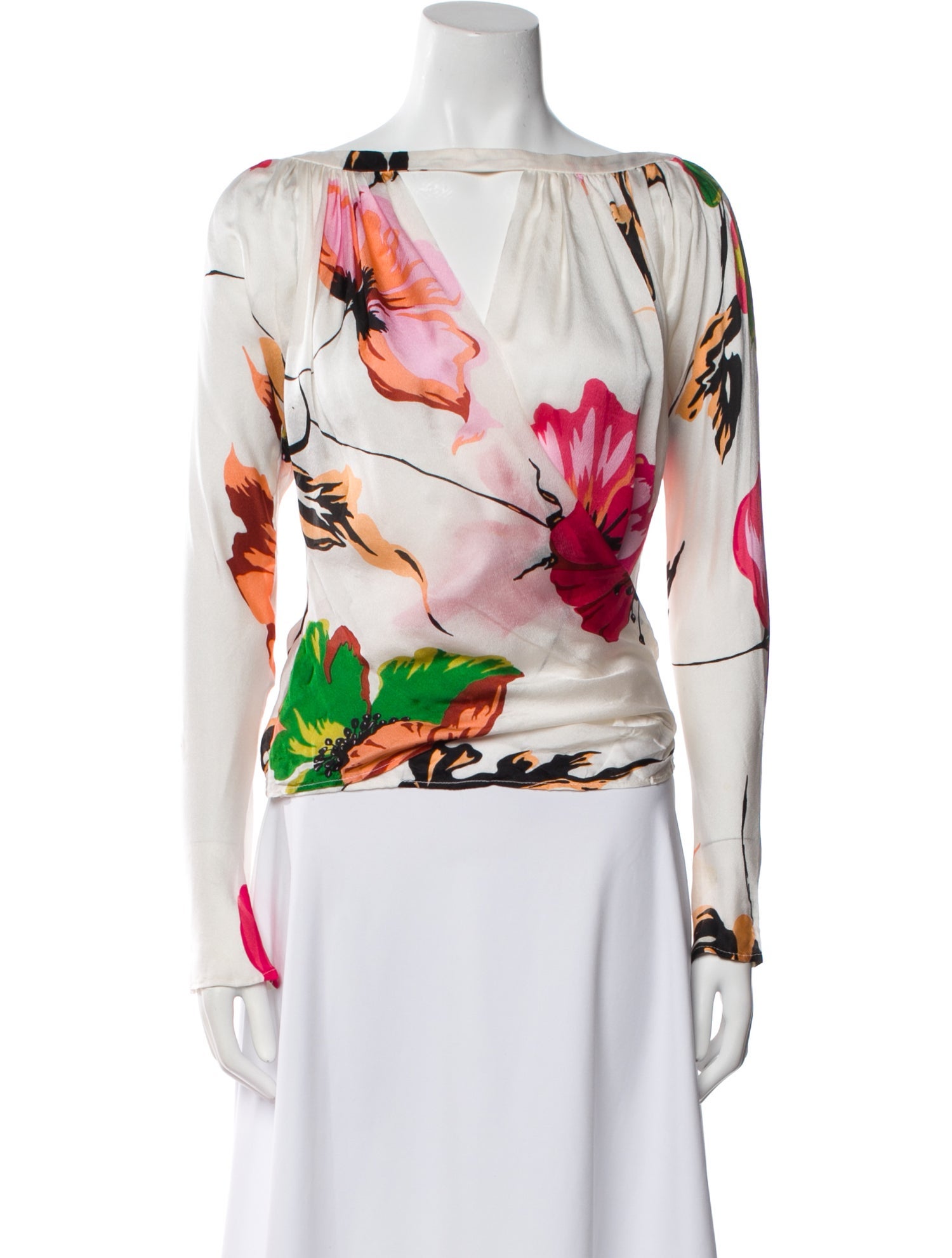 Gianni Versace Vintage 2001 Blouse