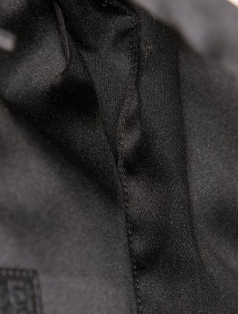 Gianni Versace Canvas Shoulder Bag