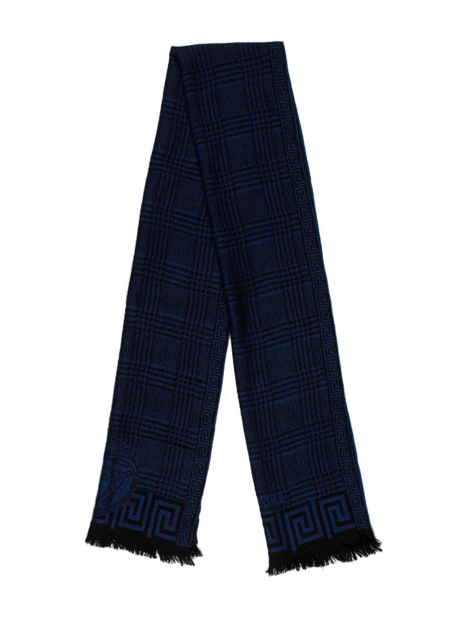 Gianni Versace Wool Printed Scarf