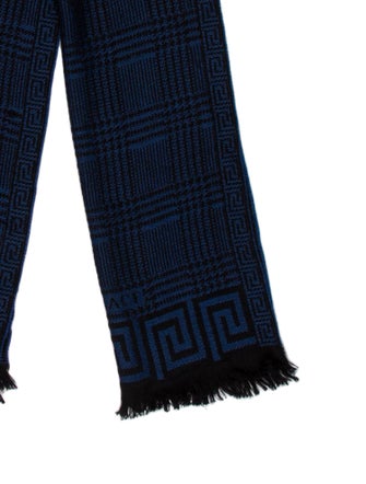 Gianni Versace Wool Printed Scarf