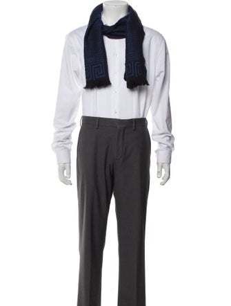 Gianni Versace Wool Printed Scarf