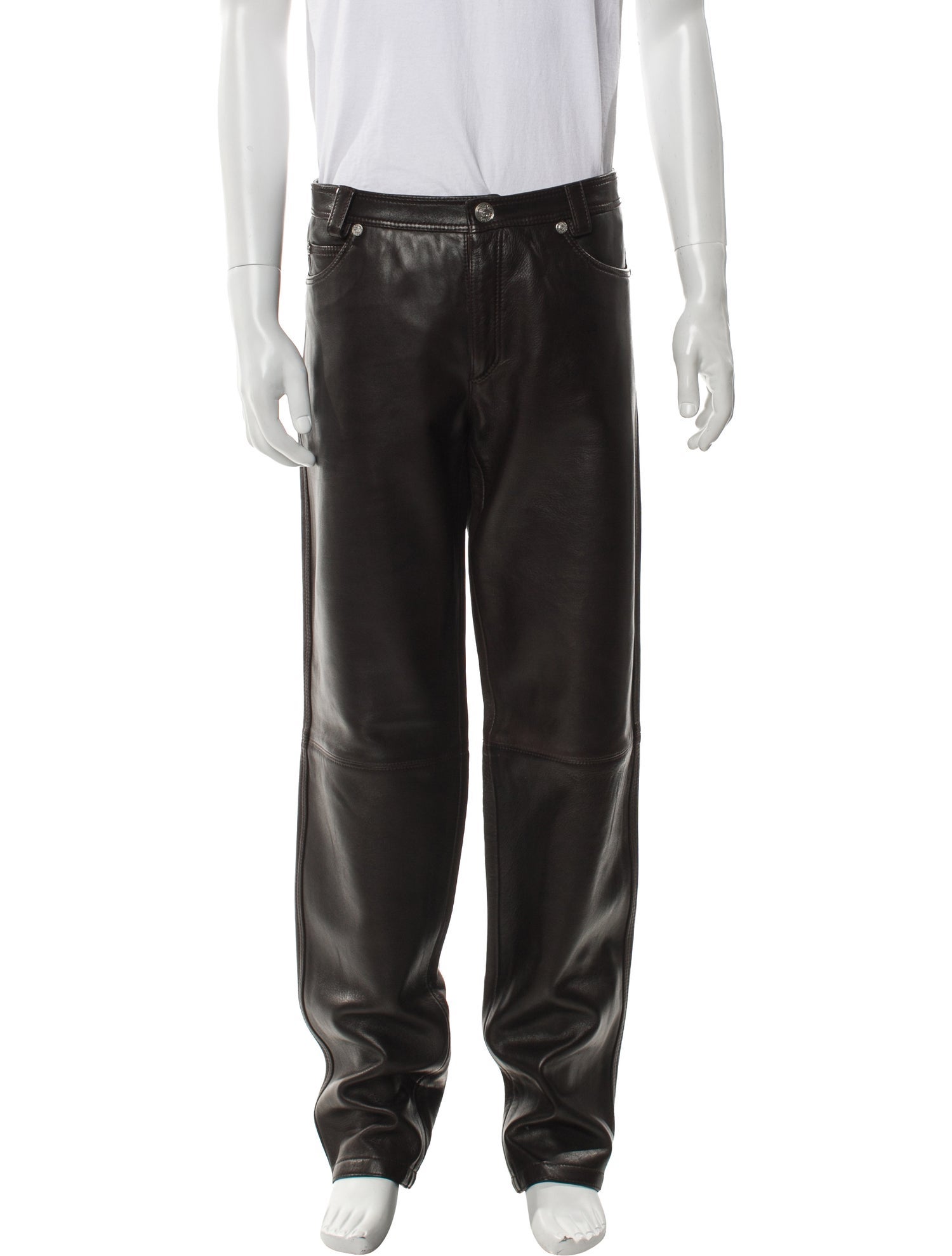 Gianni Versace Vintage Moto Pants