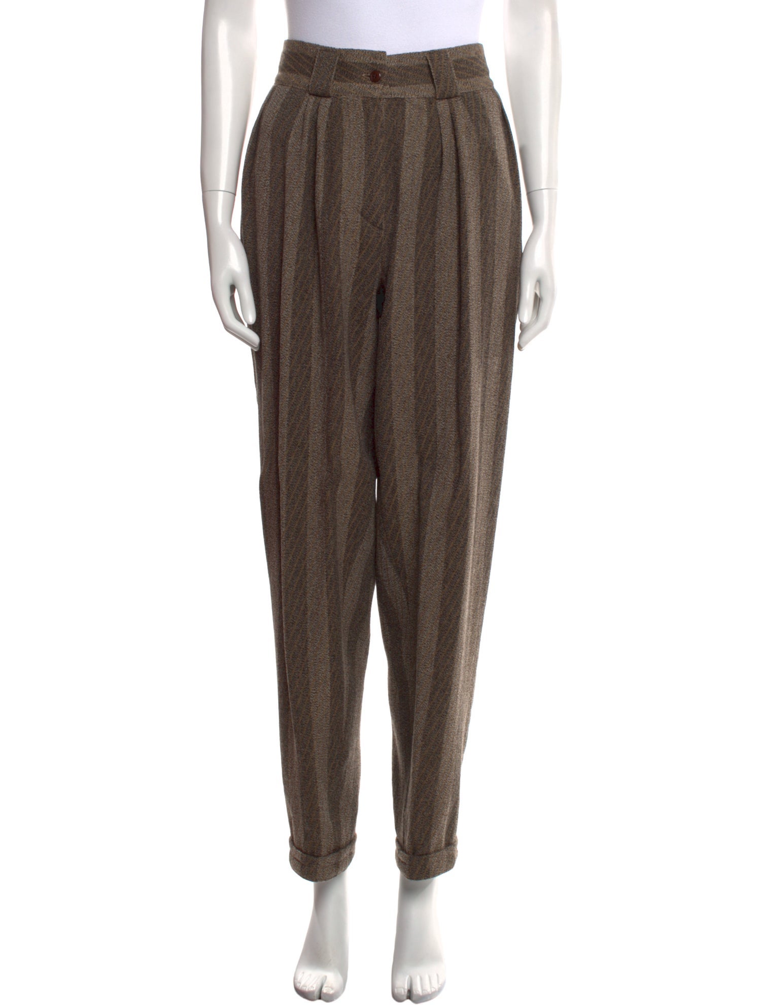 Gianni Versace Vintage Straight Leg Pants