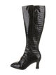 Gianni Versace Crocodile Boots