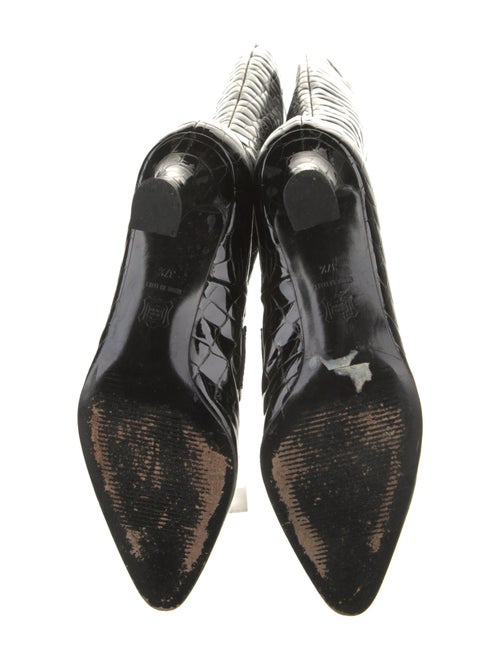 Gianni Versace Crocodile Boots