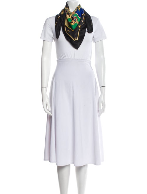 Gianni Versace Silk Printed Scarf