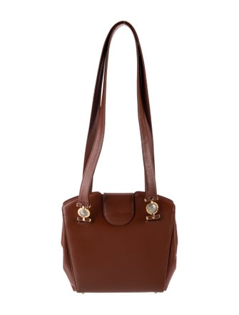 Gianni Versace Leather Shoulder Bag