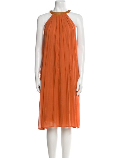 Gianni Versace Halterneck Midi Length Dress